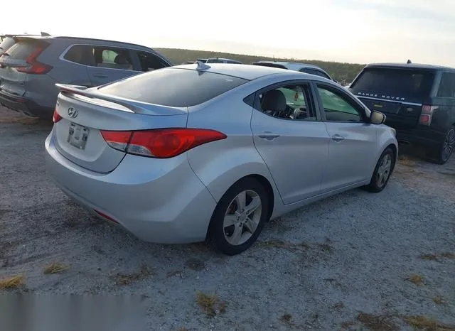 KMHDH4AE0DU843637 2013 2013 Hyundai Elantra- Gls 4