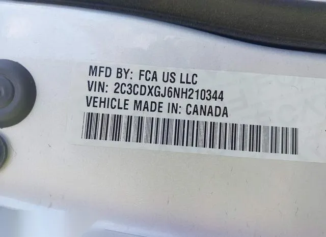 2C3CDXGJ6NH210344 2022 2022 Dodge Charger- Scat Pack Widebody 9