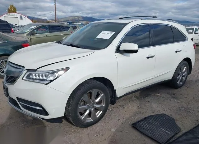 5FRYD4H91GB034993 2016 2016 Acura MDX- Advance   Entertainm 2