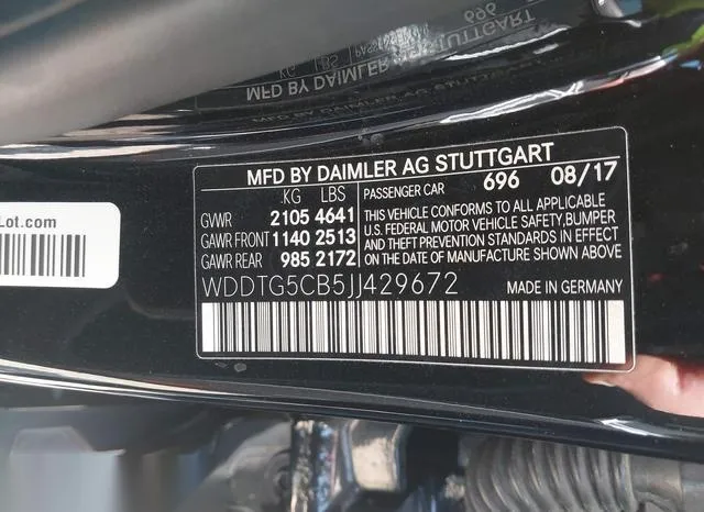 WDDTG5CB5JJ429672 2018 2018 Mercedes-Benz Amg Gla 45- 4Matic 9