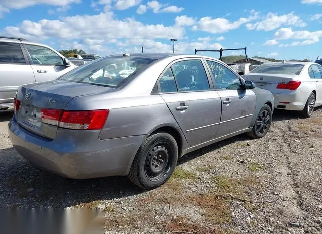 5NPET46C68H330455 2008 2008 Hyundai Sonata- Gls 4