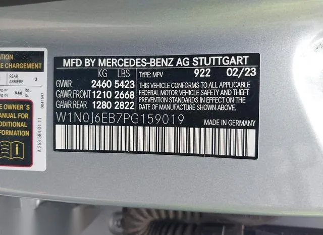 W1N0J6EB7PG159019 2023 2023 Mercedes-Benz Amg Glc 43- 4Mati 9