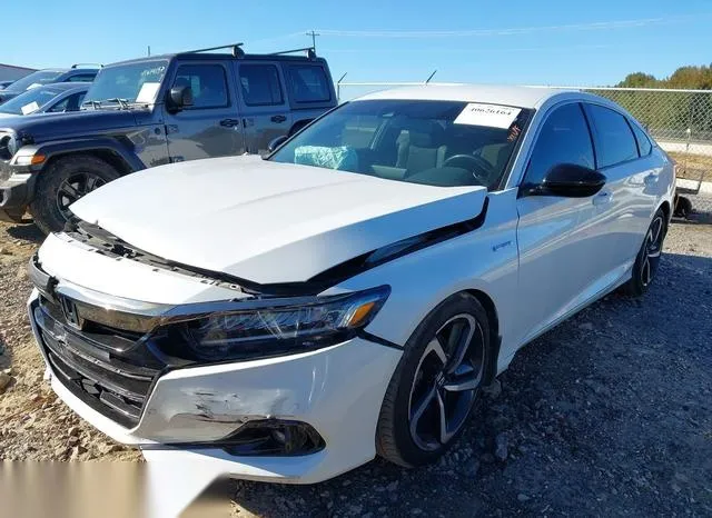 1HGCV3F29NA010621 2022 2022 Honda Accord- Hybrid Sport 2