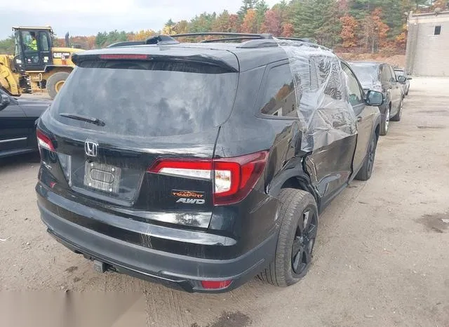 5FNYF6H85NB048326 2022 2022 Honda Pilot- Awd Trailsport 4