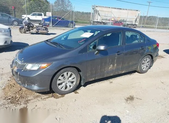 2HGFB2F59CH303136 2012 2012 Honda Civic- Sedan LX 2