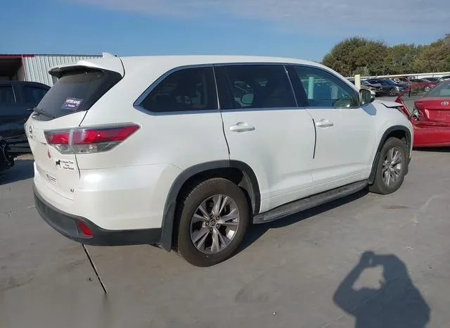 5TDZKRFH0GS141421 2016 2016 Toyota Highlander- Le Plus V6 4