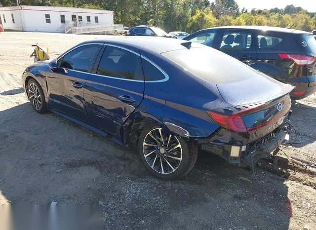 5NPEH4J27NH148758 2022 2022 Hyundai Sonata- Limited 3