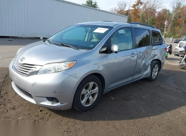 5TDKK3DC7FS570348 2015 2015 Toyota Sienna- Le 8 Passenger 2