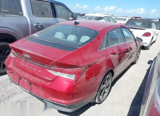 KMHLP4AG0PU422988 2023 2023 Hyundai Elantra- Limited 4