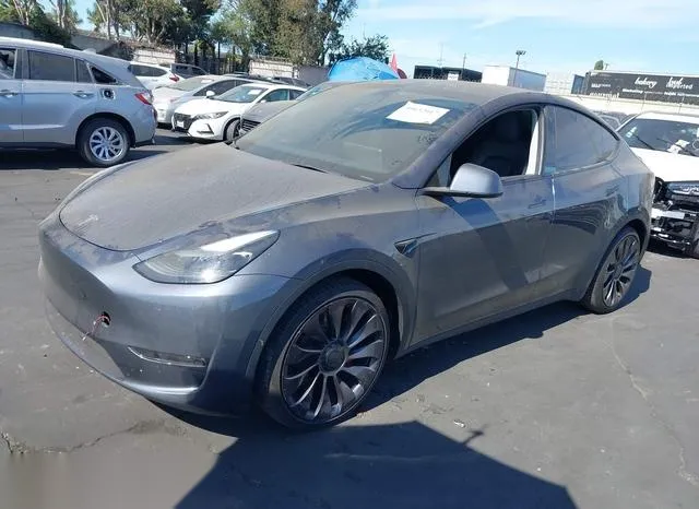 7SAYGDEF5PF701411 2023 2023 Tesla Model Y- Awd/Performance 2