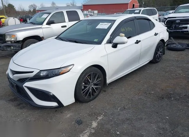 4T1G11AKXNU709421 2022 2022 Toyota Camry- SE 2