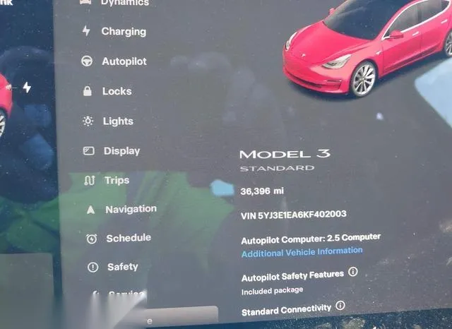 5YJ3E1EA6KF402003 2019 2019 Tesla Model 3- Long Range/Mid R 7