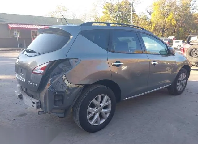 JN8AZ1MW6EW531565 2014 2014 Nissan Murano- SL 4