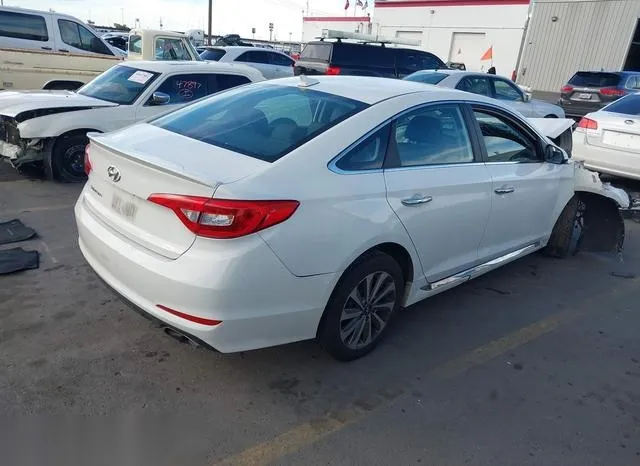 5NPE34AF3GH436085 2016 2016 Hyundai Sonata- Sport 4