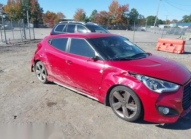 KMHTC6AE1FU216440 2015 2015 Hyundai Veloster- Turbo 6