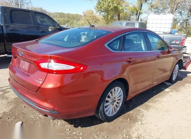 3FA6P0LU1ER253863 2014 2014 Ford Fusion- Hybrid SE 4