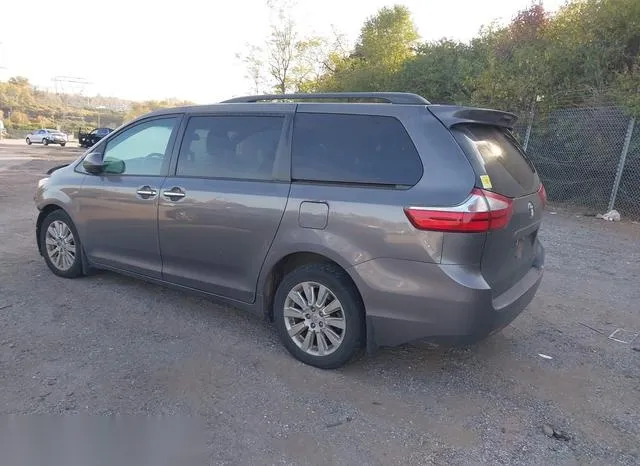 5TDDK3DC6GS129854 2016 2016 Toyota Sienna- Xle 7 Passenger 3