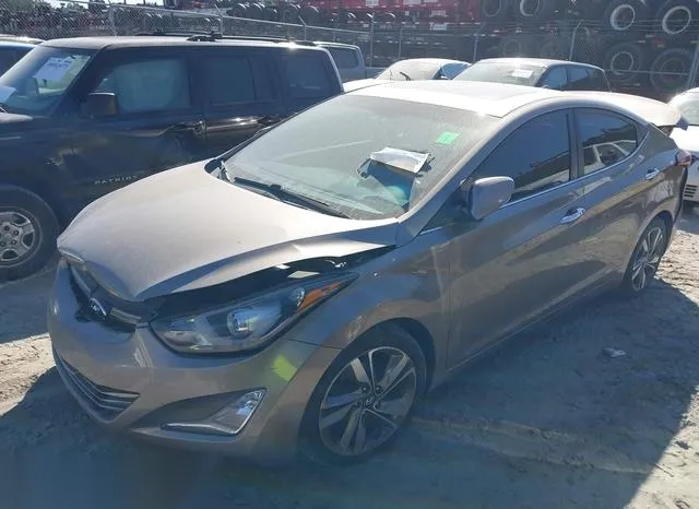 5NPDH4AE2FH610697 2015 2015 Hyundai Elantra- Limited 2