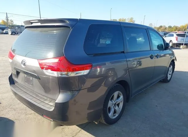 5TDZK3DC0BS083436 2011 2011 Toyota Sienna- Base V6 4