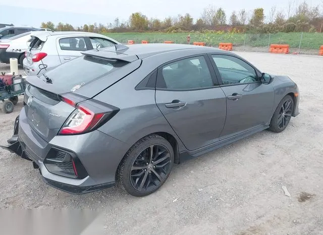 SHHFK7H47MU416461 2021 2021 Honda Civic- Sport 4