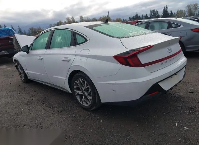 KMHL64JA9MA159332 2021 2021 Hyundai Sonata- Sel 3