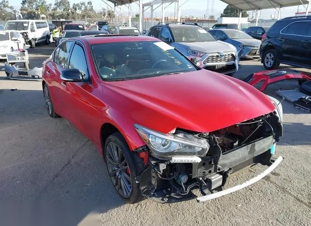 JN1FV7DP0MM850028 2021 2021 Infiniti Q50- Red Sport 400 6