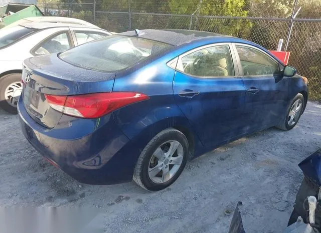 KMHDH4AE8DU871153 2013 2013 Hyundai Elantra- Gls 4