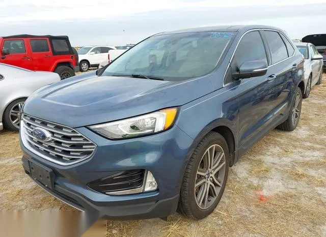 2FMPK4K90KBB32300 2019 2019 Ford Edge- Titanium 2