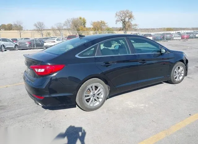 5NPE24AF4GH276995 2016 2016 Hyundai Sonata- SE 4