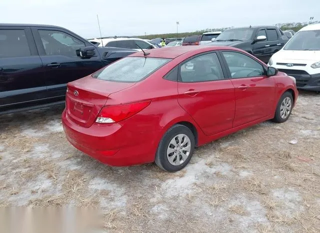 KMHCT4AE6FU873447 2015 2015 Hyundai Accent- Gls 4