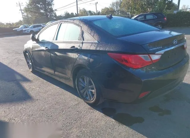 5NPEB4AC8EH942758 2014 2014 Hyundai Sonata- Gls 3