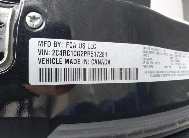 2C4RC1CG2PR517281 2023 2023 Chrysler Voyager- LX 9