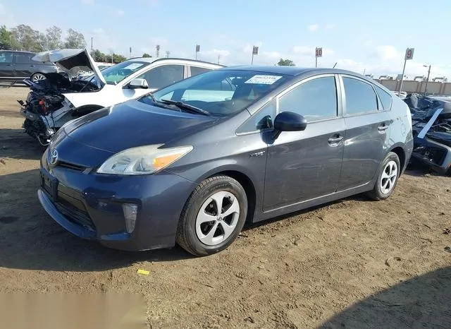 JTDKN3DU8F0395949 2015 2015 Toyota Prius 2