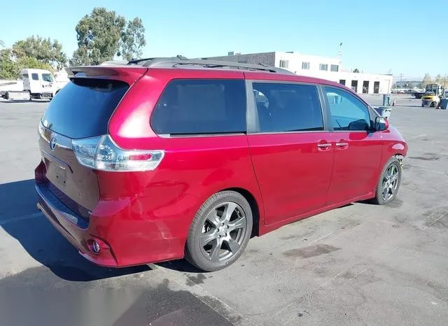 5TDXZ3DC8HS816294 2017 2017 Toyota Sienna- SE 4