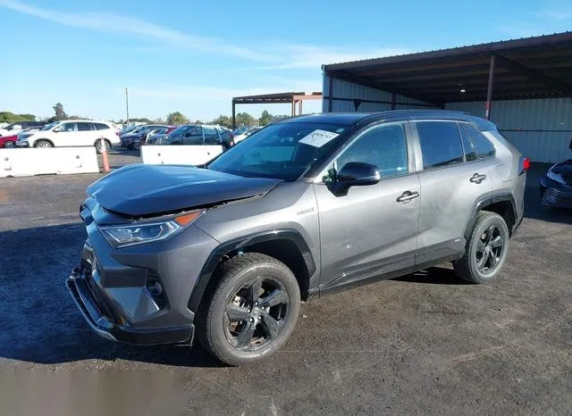 2T3E6RFV3MW009644 2021 2021 Toyota RAV4- Hybrid Xse 2