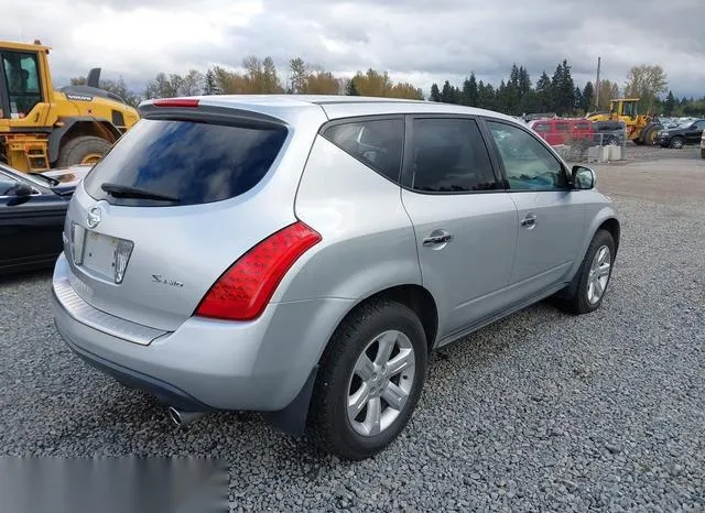 JN8AZ08W66W526243 2006 2006 Nissan Murano- S 4