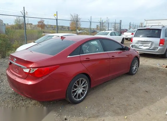 5NPEB4ACXDH529125 2013 2013 Hyundai Sonata- Gls 4