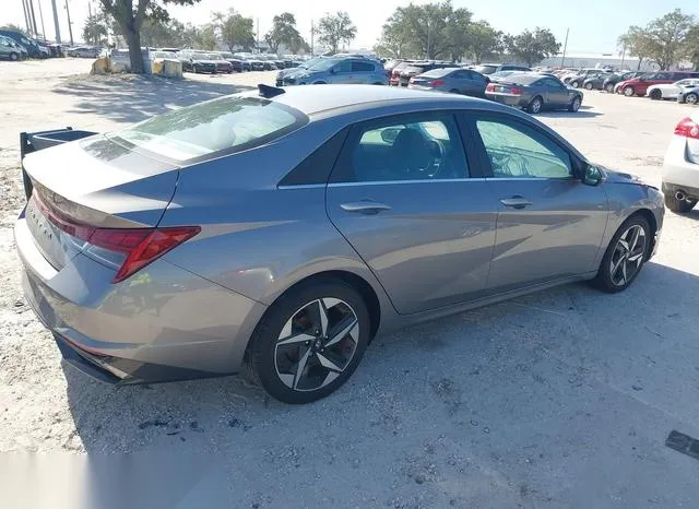 KMHLN4AG9NU267439 2022 2022 Hyundai Elantra- Sel 4