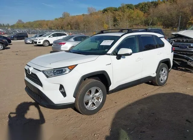 JTMRWRFV3LD059649 2020 2020 Toyota RAV4- Hybrid Xle 2