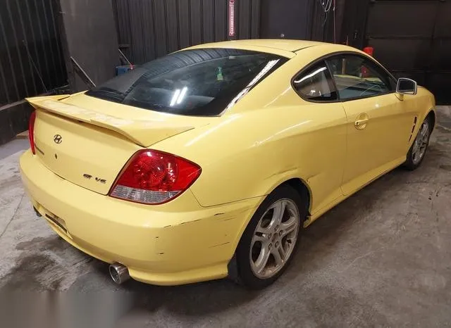 KMHHN65F36U209525 2006 2006 Hyundai Tiburon- Gt/Gt Limited/Se 4