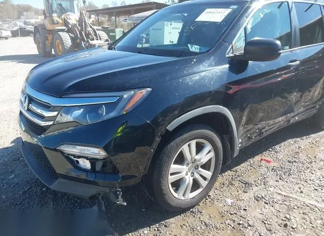 5FNYF6H16JB054195 2018 2018 Honda Pilot- LX 6