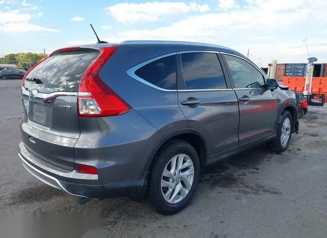 2HKRM4H76FH618102 2015 2015 Honda CR-V- Ex-L 4