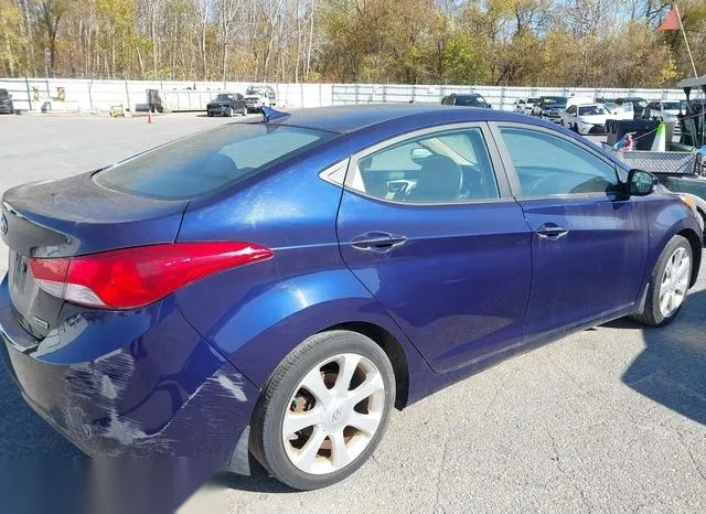 5NPDH4AE1DH377280 2013 2013 Hyundai Elantra- Limited 4