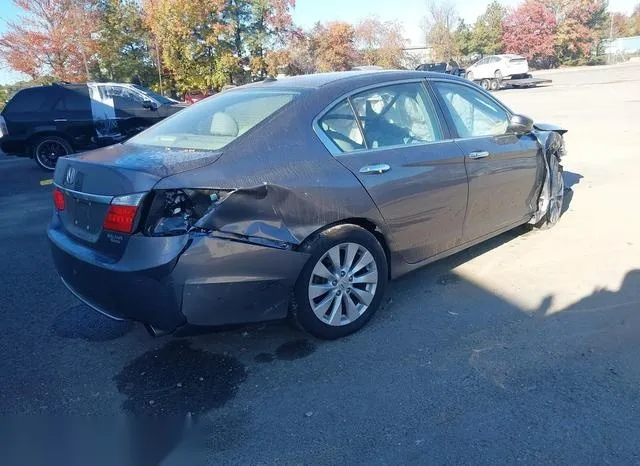 1HGCR2F80EA080561 2014 2014 Honda Accord- Ex-L 4