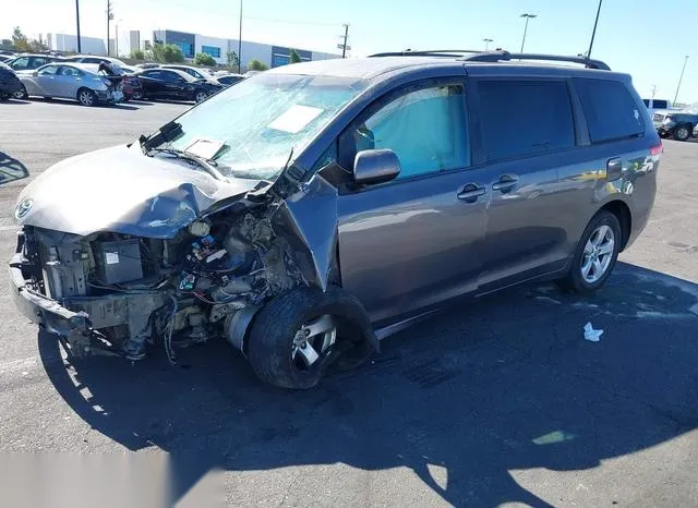 5TDKK3DC4ES444544 2014 2014 Toyota Sienna- Le V6 8 Passenger 2