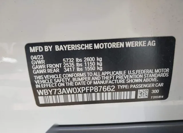 WBY73AW0XPFP87662 2023 2023 BMW I4- Edrive40 9