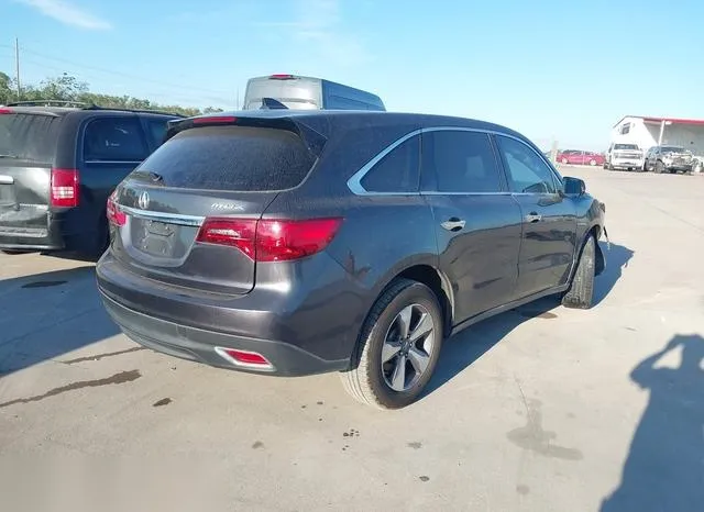 5FRYD3H24FB002907 2015 2015 Acura MDX 4