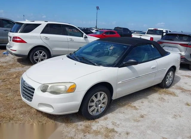 1C3EL65R04N375813 2004 2004 Chrysler Sebring- Limited 2