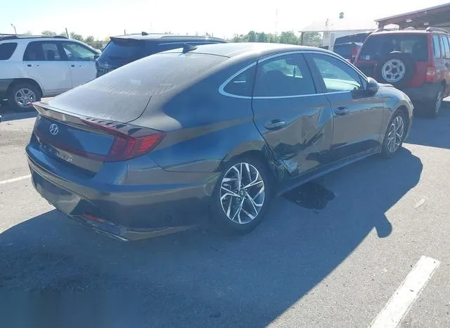 KMHL14JA5NA243566 2022 2022 Hyundai Sonata- Sel 4