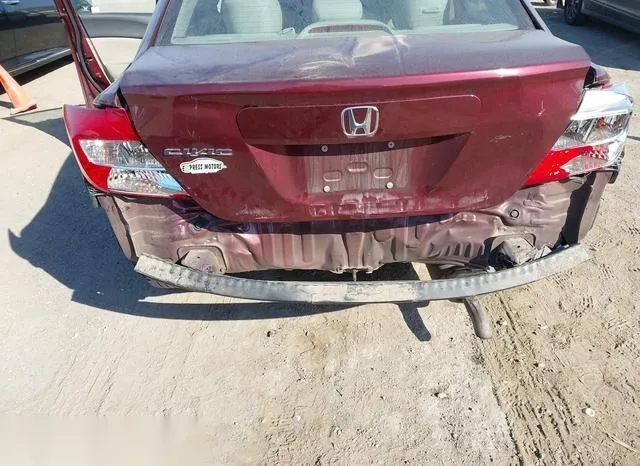 19XFB2F59CE065976 2012 2012 Honda Civic- Sedan LX 6